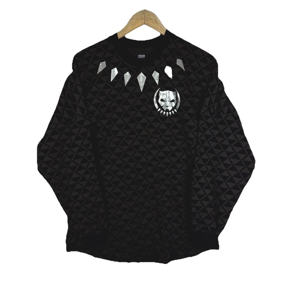 Marvel's Black Panther: Wakanda Forever Spirit Jersey Adult Small Black Cotton